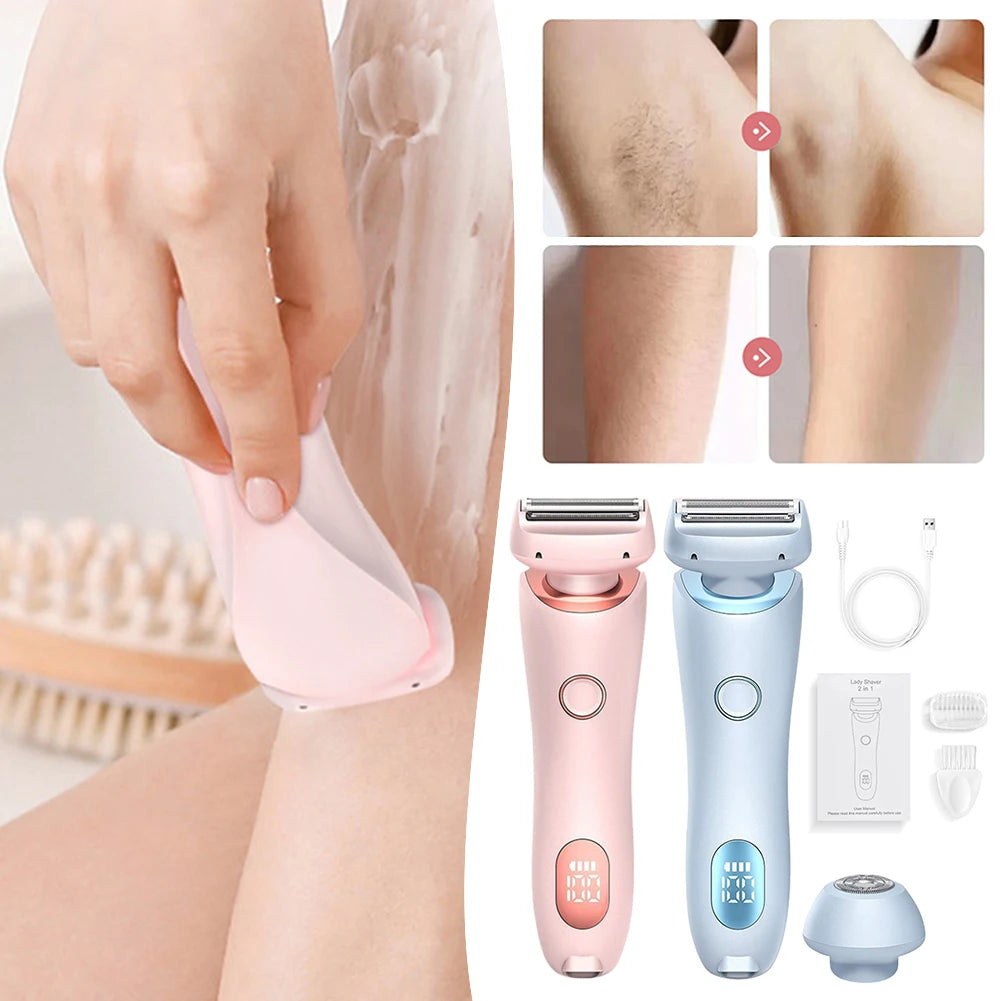 GentleGlide 2 in 1 Rasierer
